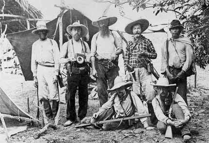 Members of the second Xingú expedition 1887