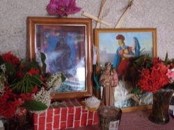 Guille's home altar