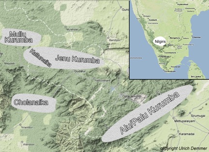 Kurumba map