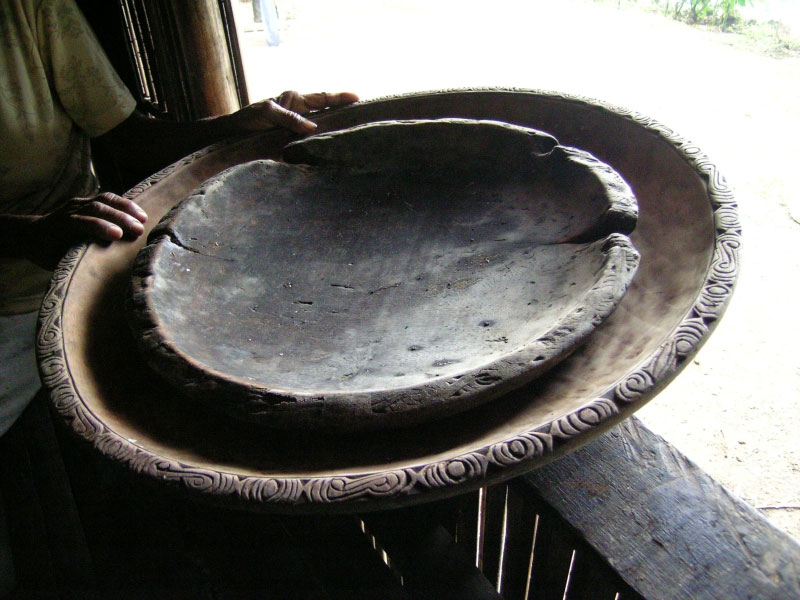 Wooden dishes