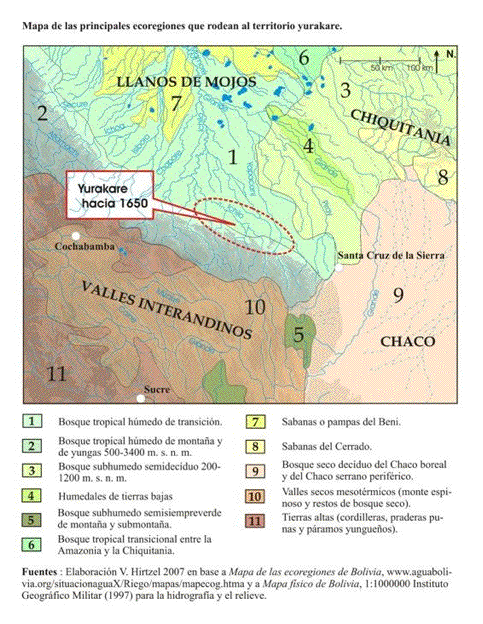 map of ecological regions