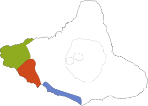 Map of Ambrym languages